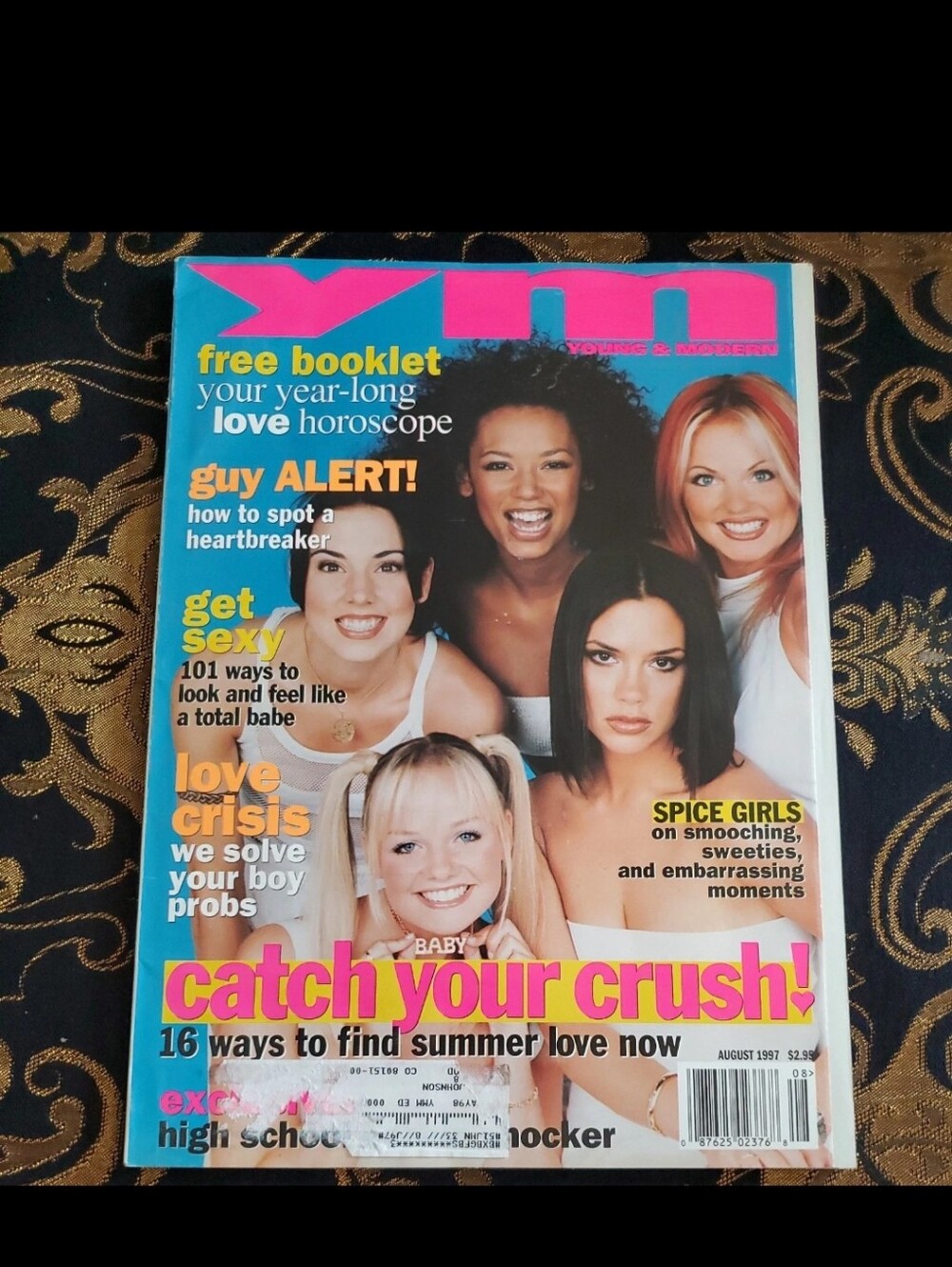 YM magazine Spice Girls August 1997
